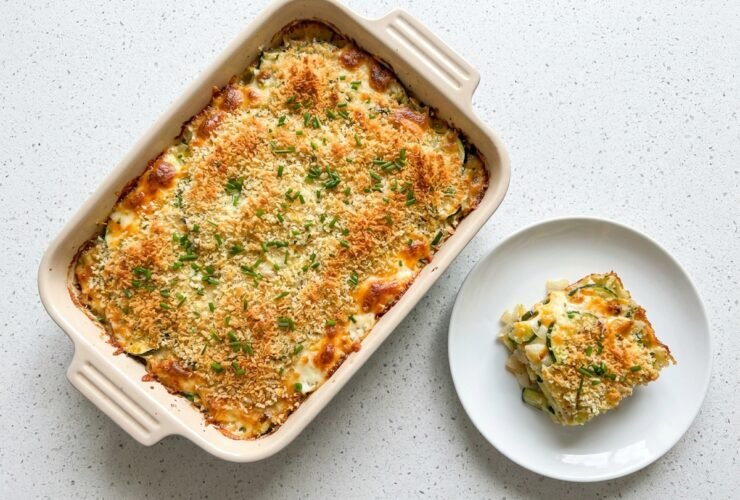 Shredded Zucchini Casserole