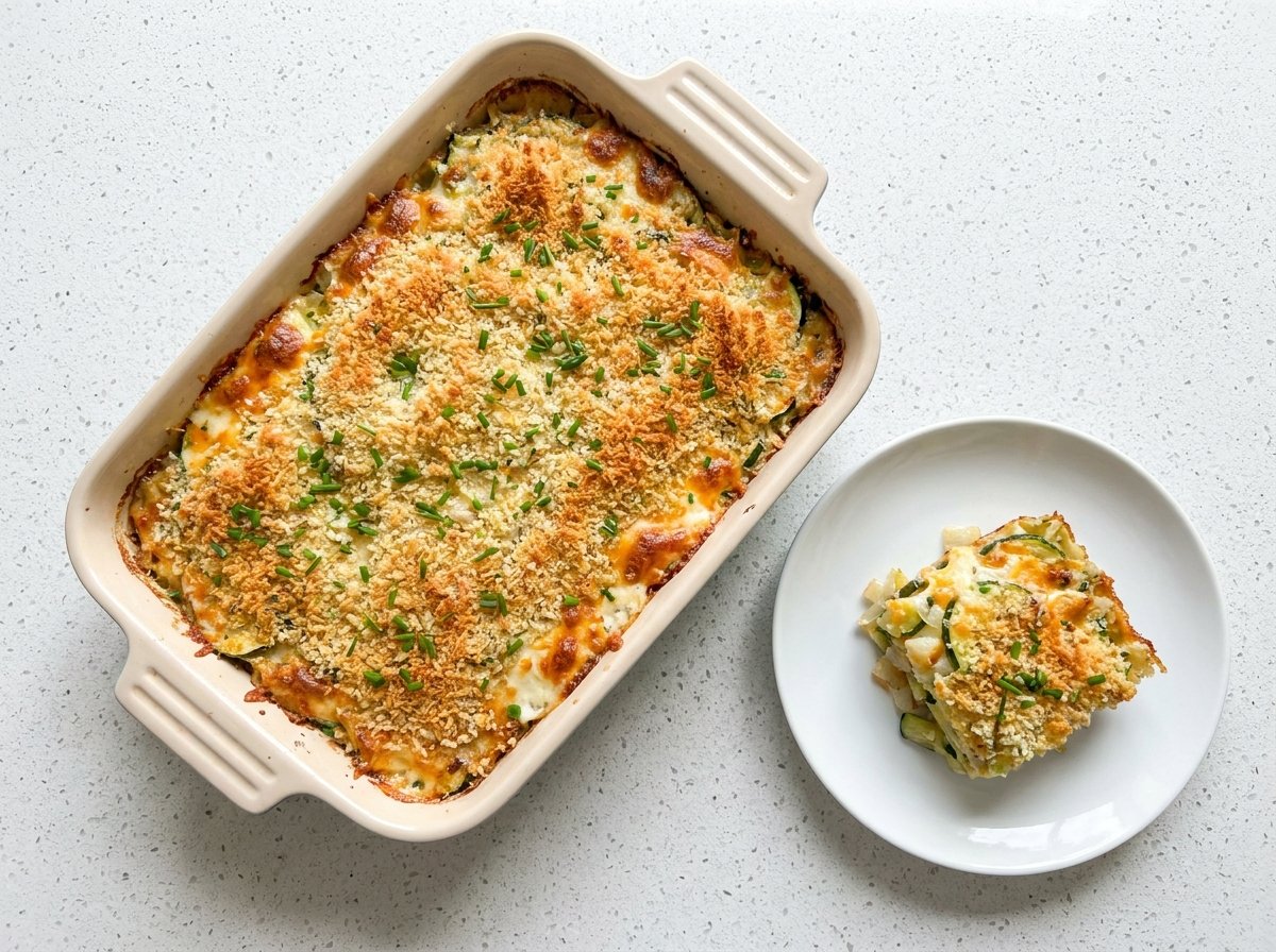 Shredded Zucchini Casserole